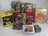 Lego Alarm Clock, Lunch boxes, Action Figures