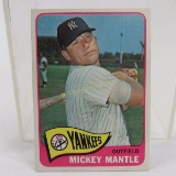 1965 Mickey Mantle Topps Baseball Card
