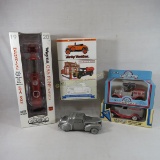 Diecast Coin Banks- Harley, ERTL, gas pump