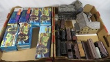 HO Model plastic trains, buildings- for parts