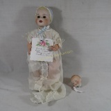 Kestner Baby Bisque Head Doll & Bye-lo Head