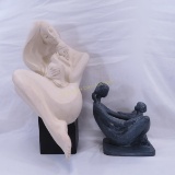 2 Austin Productions Mother & Child Sculptures