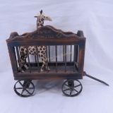 Wooden Royal Circus Cart & 5792 Giraffe