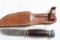 PAL RH-51 Fixed Blade Knife with Leather Boy Scout Sheath