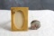Celluloid Picture Frame & Measuring Tape Indian