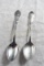 Bunker Hill Sterling Silver Spoon + Native Indian