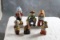 Lot Cowboy & Indian Figurines Bisque & Porcelain