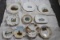 10 Souvenir Plates Buildings, Towns 6.5