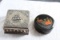 Metal Vanity Box & Lacquer Trinket Box Foreign Made