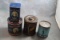 4 Tobacco Tins Granger, Bugler, Charles Denby,