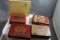 5 Tobacco Tins, Dutch Masters, La Palina Cigars,