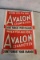 2 - 1939 Avalon Cigarettes Paper Signs 18