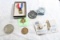 Jimmy Hoffa Semi Pens NOC, Girl Scout Pin NOC, 1979