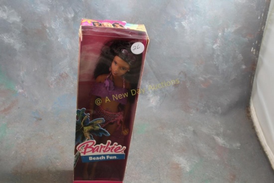 2006 Beach Fun Black Barbie Doll in Box