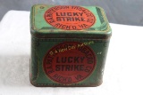 Lucky Strike Patterson Tobacco Co. Tin for Pipes