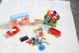 Lot of Plastic Dollhouse Toys & Accessories ACME