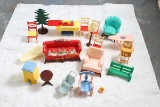 Lot of plastic Dollhouse Toys & Furnishings Renewal