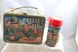 1965 Battle Kit Metal Lunchbox w/thermos King-