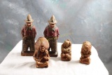 50's Cowboy & Indian Figurines & S&P Shakers MPI