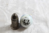 Tom Mix Marble & Lone Ranger Bullet