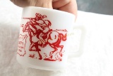 Davy Crockett Hazel Atlas Cup Mug No chips or crack