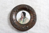 O'Hara Watch Dial Co. Copper Indian Dish Fleur De
