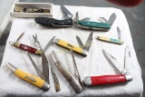 Lot Pocket Knives Kabar, Imperial,  Pepsi, Advertis
