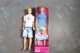 2005 2 Beach Fun Ken Barbie Dolls