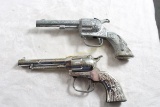 Texas & Bravo Toy Cap Pistols 2 Single Shot 6
