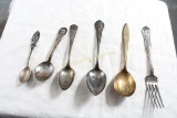 Collector Silverware Buster Brown, World's Fair 3,