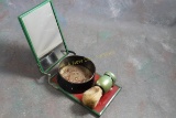 Travelling Folding Shaving Kit Brush Soap Holder &