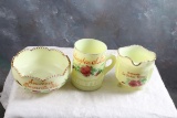 3 Custard Glass Souvenirs MN, SD & Wisc.