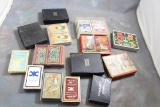 Large Lot Playing Cards Some Sealed Most Used