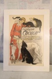 Clinique Cher'on Matted Poster Print Steinlen