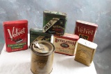 7 Old Tobacco Tins Philip Morris (2), Revelation,