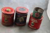 4 Tobacco Tins George Washington, Union Leader - 2,