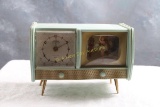 Linden Black Forest Jewel Musical Alarm Clock TV