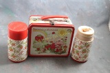 1980 Strawberry Shortcake Metal Lunchbox w/Thermos