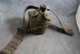 WW2 Military Canteen with Cup & Belt