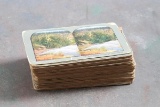 Box Full Ingersoll Stereoview Cards National Parks,