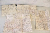 4 WWI Battle Maps 4th Division Vesle Sector
