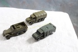 3 Hot Wheels & Maisto Military Toy Vehicles 1:64