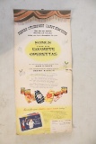 1952 John Morrell Meat Adv. Calendar Operetta Songs