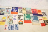 Lot of Tourist Maps & Brochures Mid-Century