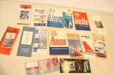 Lot Travel Maps & Brochures Mid-Century