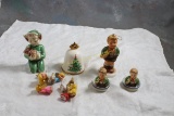 Goebel Bell, Schmid Ornament Figures, Elf Figurine,