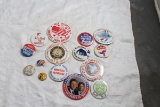 Lot of Political & Other Pinbacks Land O' Lakes pep