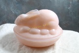 Early Pink Large Fenton Rabbit on Nest 7 1/8
