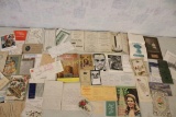 Large Lot Ephemera WWII Letters & Savings Book +