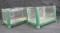 2 Vintage Glass Display Boxes/Bowls